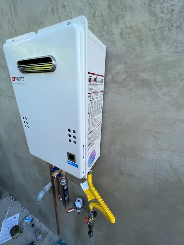 Tankless water heater installation for Atlantic City homes